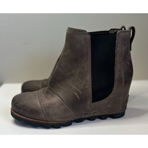 SOREL Women's Kettle Lea Wedge Weather Proof Joan of Arc Bootie Size 8 - Picture 6 of 10